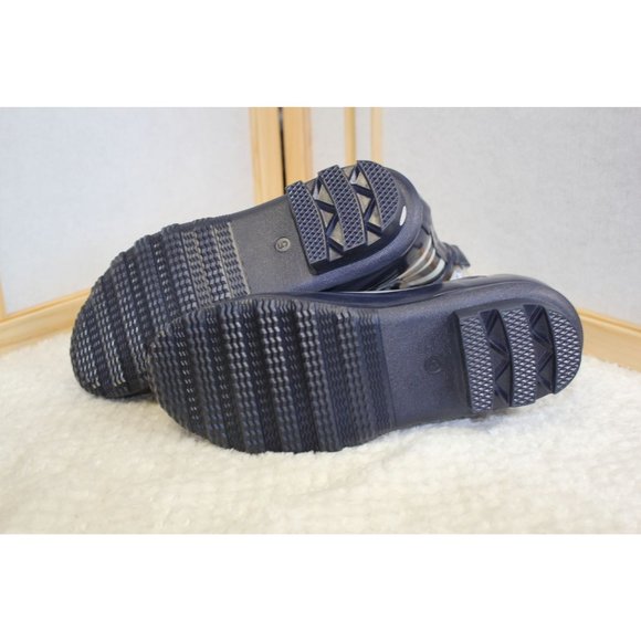 Kids Rain boots Size 5 Navy and white striped - Picture 10 of 11